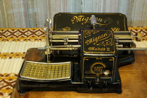Remington 10 antik írógép