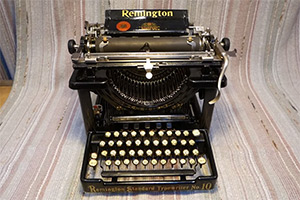 Remington 10 antik írógép